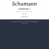 A4 - 52 Sonata nº1 para piano y violín op. 105, II. Allegretto (arr. saxofón soprano)