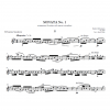 soprano demo Sonata nº1 para piano y violín op. 105, II. Allegretto (arr. saxofón soprano)