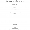 Sonata nº1 para clarinete (o viola) y piano op. 120, I. Allegro appassionato (arr. saxofón alto)
