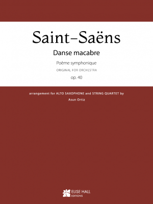 Danse macabre (arr. saxofón alto y cuarteto de cuerda)