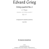 portada sop Cuarteto de cuerda n.º 2 en Fa Mayor, EG 117 (arr. cuarteto de saxofones)